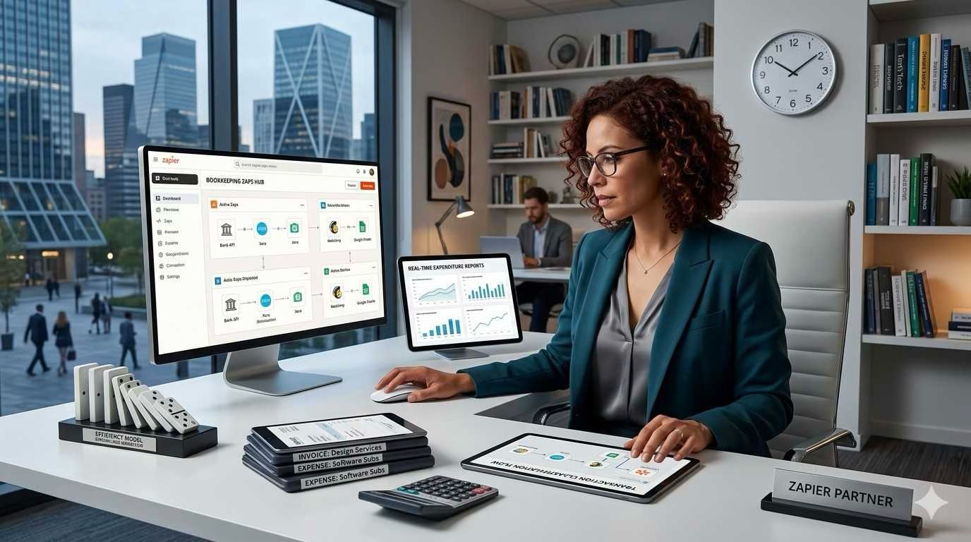 How to Use Zapier to Automate Bookkeeping